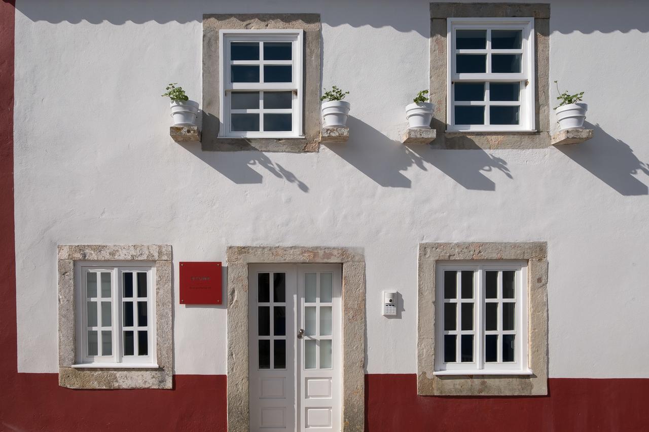 Lugares Com Historia Apartment โอบิดอส ภายนอก รูปภาพ